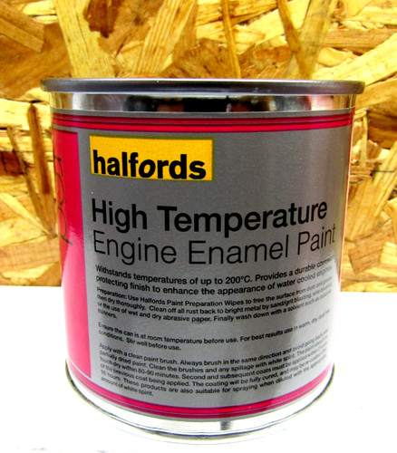 Red high temperature - red, engine