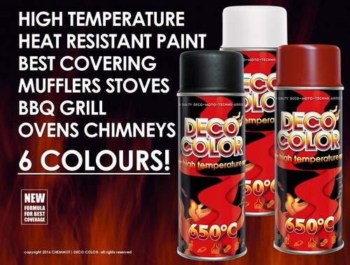 Decocolor heat resistant paint - heat,