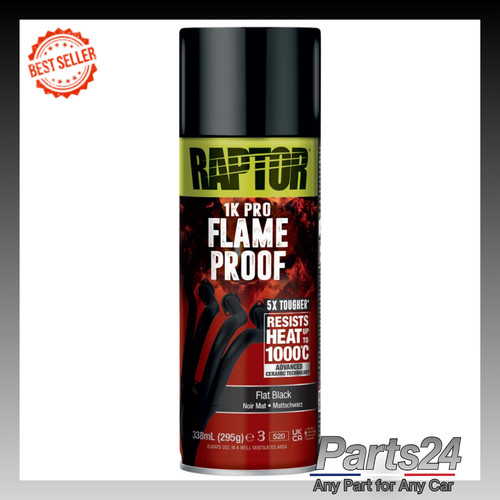 Raptor flameproof flat black - flameproof,