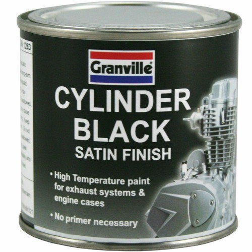 Granville cylinder black satin - granville,
