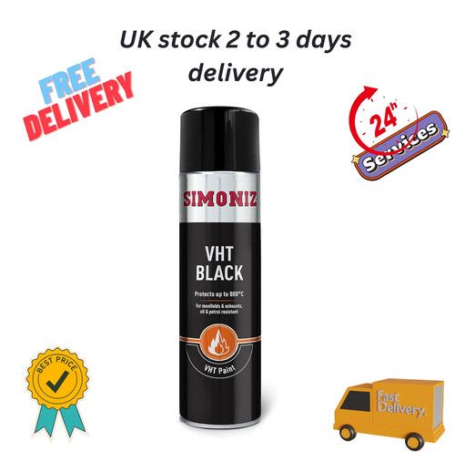 Simoniz vht black exhaust - black,