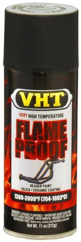 Sp102 flat black - black, flameproof